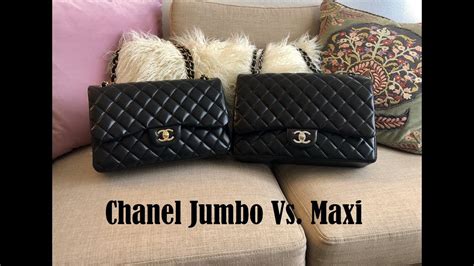 chanel jumbo maxi comparison